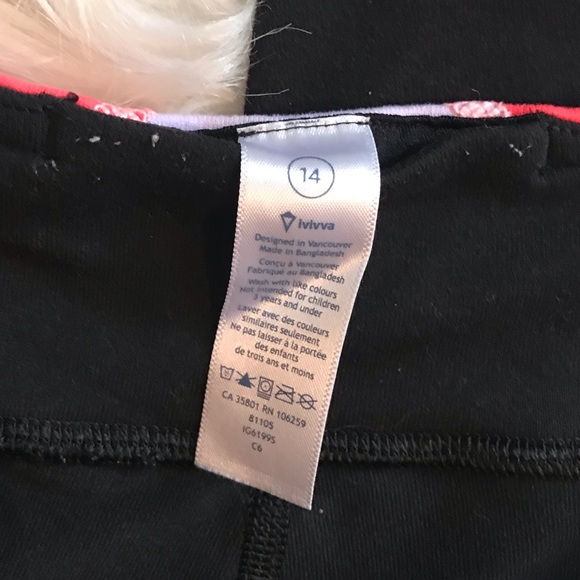 Girls ivivva capri - Picture 2 of 5